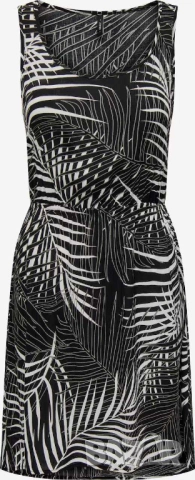 Дамска лятна рокля с флорална щампа Only, 100% вискоза, Черна, XL