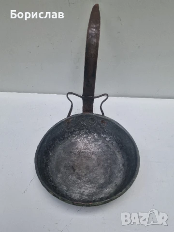 Медна тава, снимка 4 - Антикварни и старинни предмети - 50730367