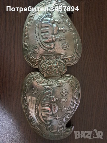 Възрожденски религиозни сребърни пафти , снимка 3 - Антикварни и старинни предмети - 50467437
