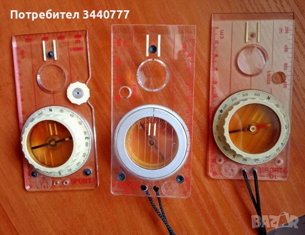 Компас - тип туристическа бусола, снимка 7 - Спортна екипировка - 50963099
