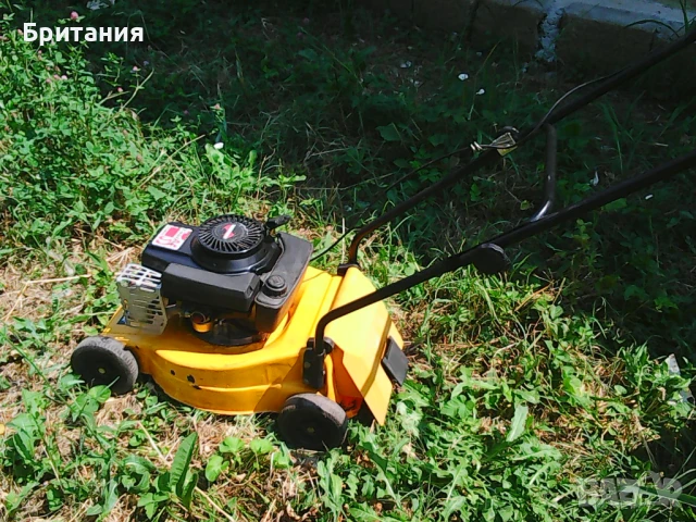 Бензинова косачка за трева с кошница., снимка 7 - Градинска техника - 51081511