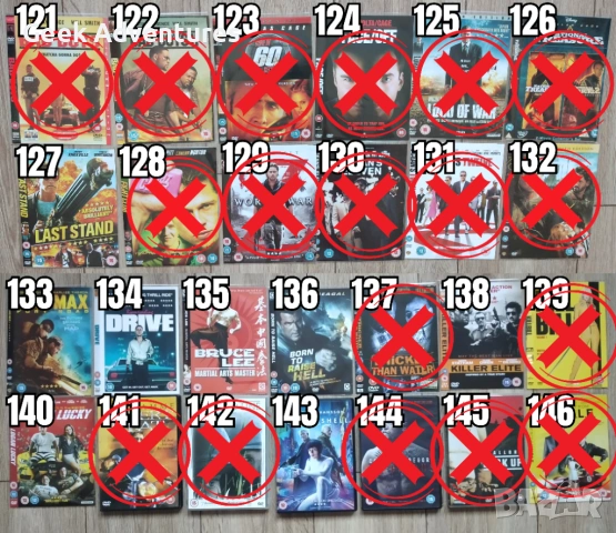 Екшън Филми DVD's - Оригинални Дискове на Английски Език - 5 лв/бр , снимка 7 - Екшън - 47015417