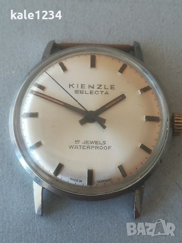 Часовник KIENZLE Selecta. Germany. Vintage watch 1960. Механичен механизъм. Мъжки. Водоустойчив , снимка 2 - Мъжки - 45890102