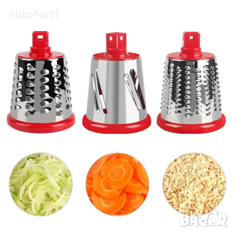 Ренде Haocaj 3в1, снимка 3 - Сокоизстисквачки и цитрус преси - 54150207