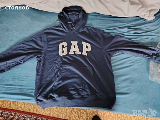 GAP Суичър 'HERITAGE' в Нейви Синьо, снимка 3 - Суичъри - 54076019