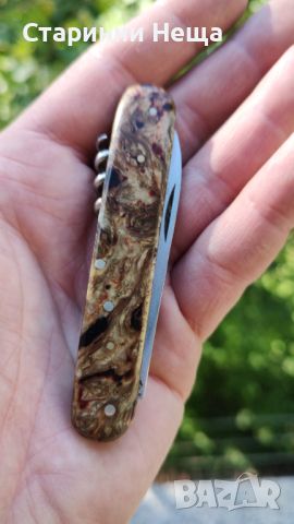 РЕДКАЖ старо джобно ножче Велико Търново джобна ножка нож ножче ВТ, снимка 7 - Антикварни и старинни предмети - 45783362