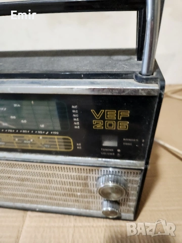 Продавам радио Vef 206 , снимка 2 - Радиокасетофони, транзистори - 54168707
