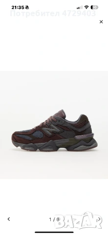 Дамски обувки new balance 9060 - 39-40 номер , снимка 2 - Маратонки - 53514462