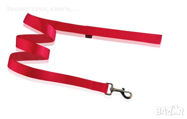 Повод за куче червен XS, S, M и L Pet Interest Single Layer Leash Red 3311., снимка 1 - За кучета - 46218794