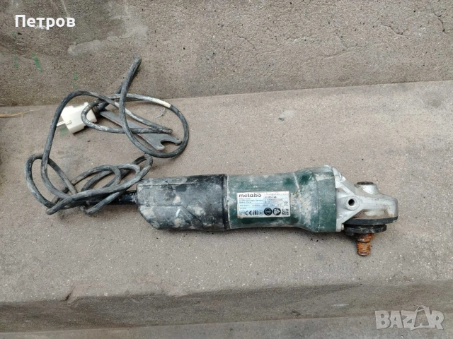 Ъглошлайф Metabo 850W 125mm, снимка 5 - Ъглошлайфи - 54261915