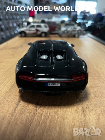 Колекционерски модел BUGATTI CHIRON SUPER SPORT 1:24 мащаб 45 лв. / 23.01 €, снимка 5 - Колекции - 53499152