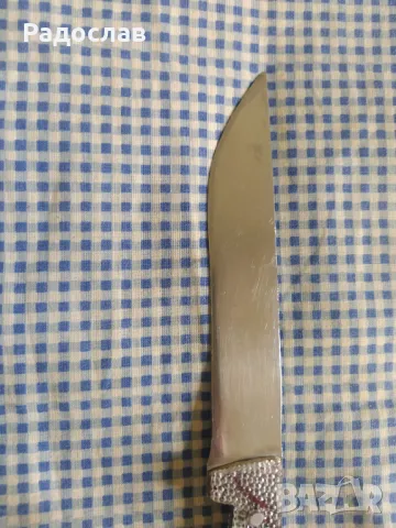 Български стар нож, снимка 3 - Ножове - 49942352