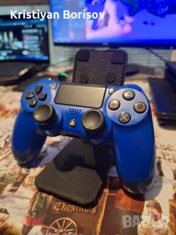 Ps4:slim + контролер + кабели + 7 игри бонус, снимка 4 - PlayStation конзоли - 52719765