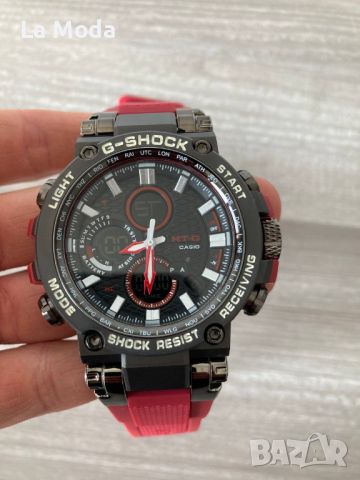 Часовник Casio G-Shock метален корпус  винен цвят реплика, снимка 3 - Мъжки - 45996626