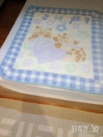 Зимно топло, плътно бебешко одеяло, снимка 3 - Спално бельо и завивки - 51441664