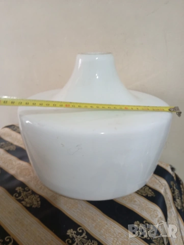 Стъклен абажур за пилилей, снимка 3 - Полилеи - 53833116