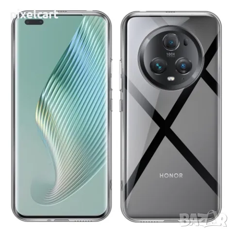 Силиконов калъф за Huawei Honor Magic 5 Pro, 0.5mm, Прозрачен, снимка 2 - Калъфи, кейсове - 47982035