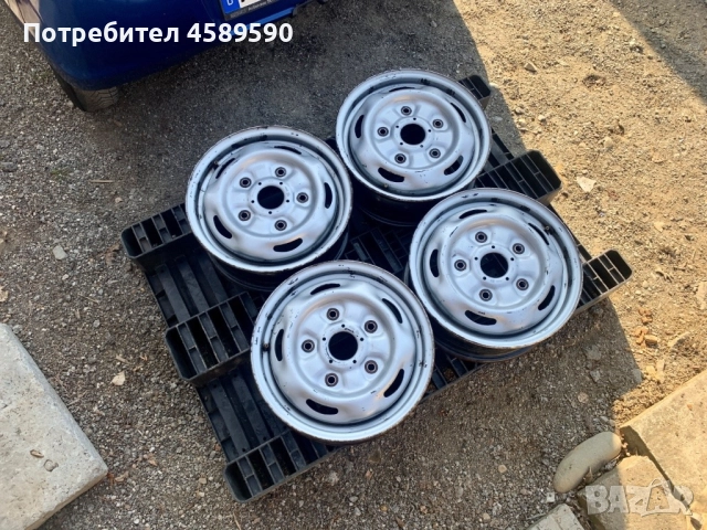 4бр.Оригинални железни джанти 15цола 5x160 за Ford Transit(2000-2024), снимка 2 - Гуми и джанти - 51808329
