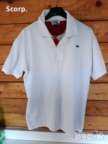 Vintage Lacoste Polo T-Shirt 90s/ Оригинална Lacoste поло тениска | ПЕРФЕКТНО СЪСТОЯНИЕ | , снимка 3 - Тениски - 52858727