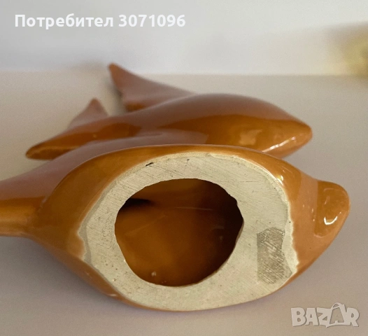 Порцеланова соц статуетка, снимка 2 - Статуетки - 53775149