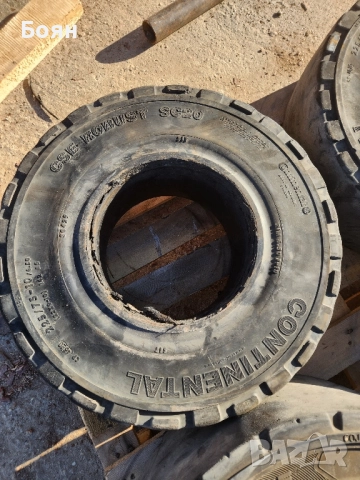 бандажни гуми да мотокар , снимка 2 - Индустриална техника - 51827644