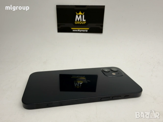 #MLgroup предлага:   #iPhone 12 64GB Black, втора употреба, снимка 3 - Apple iPhone - 54122394