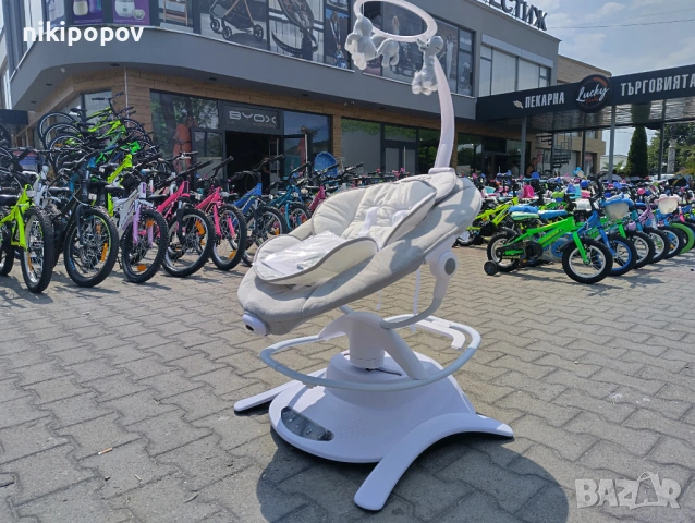 CANGAROO Електрическа люлка LA SCALA мента, снимка 12 - Детски люлки - 53565178