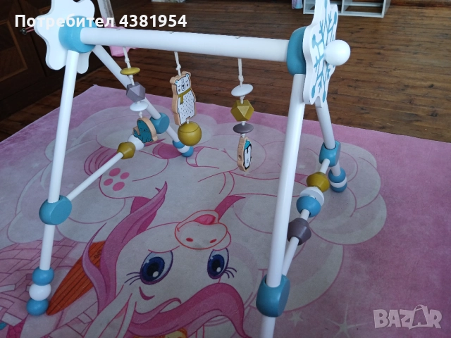 Трапецовидна арка за игра/ бебешка гимнастика Solini Polar Play, снимка 3 - Други - 51625970