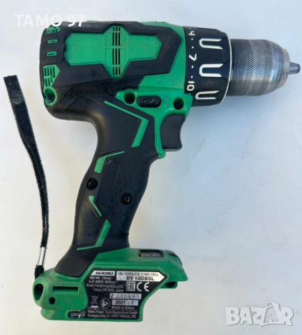 HiKoki DV 18DBSL - Безчетков акумулаторен ударен винтоверт 18V, снимка 2 - Винтоверти - 52267573