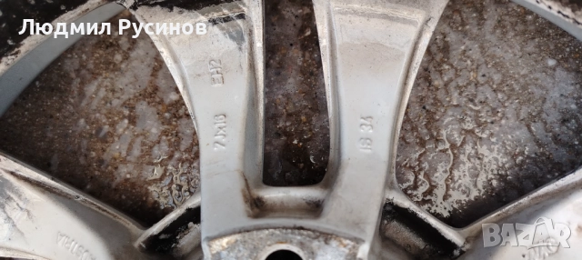 Алуминиеви джанти БМВ R16 ET34 J7 , снимка 10 - Гуми и джанти - 52723200