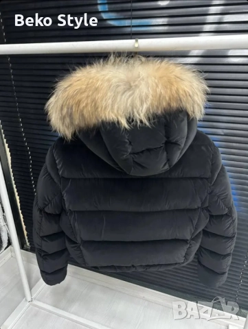 Луксозно дамско яке с мек хастар и богат пух , снимка 2 - Якета - 52106693