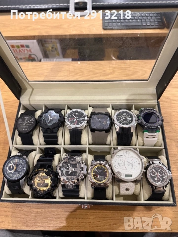 Tissot, Vostok, Police, Diesel, Casio G-shock, Edifice, Bomberg, Emporio Armani