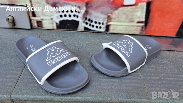 Английски чехли -Kappa, снимка 2 - Чехли - 51709349