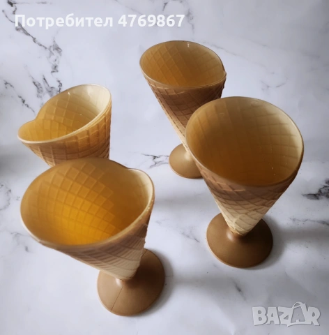Чаши за сладолед, снимка 2 - Чаши - 53972236