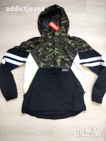 Мъжко спортно яке Superdry размер XL, снимка 1 - Спортни дрехи, екипи - 46334662