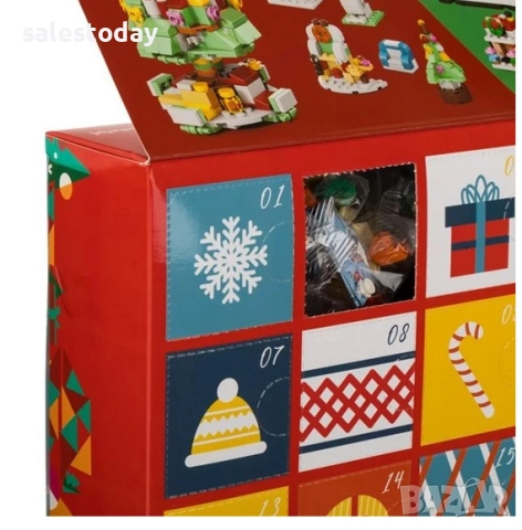 Конструктор Коледен календар , снимка 2 - Конструктори - 52571804