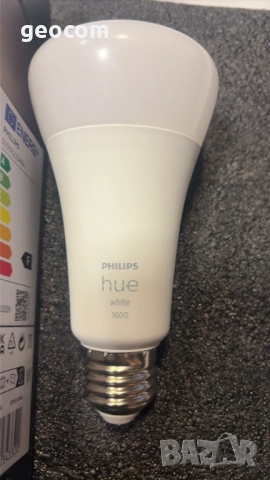 Philips Hue 1600 Lumen 15.5W E27 (Чисто нова), снимка 4 - Други - 53761879