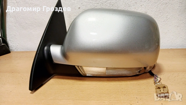 Ляво огледало с 6 пина за VW Touareg / Фолксваген Туарег (2004-2007), снимка 3 - Части - 53261714