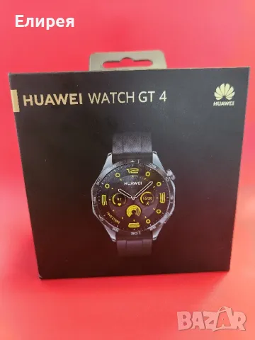 Huawei watch GT 4 46mm Black, снимка 1 - Смарт гривни - 46898522