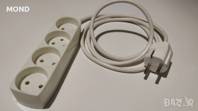 Холандски разклонител - 4 гнезда / 1,5 м кабел, снимка 10 - Друга електроника - 52865648