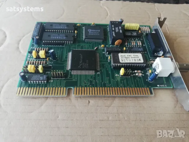 Winbond W89C901P Network Ethernet Controller Card 16-Bit ISA, снимка 5 - Мрежови адаптери - 47896524