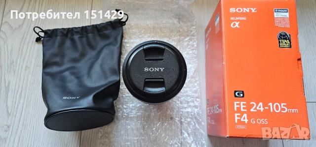 SONY FE 24-105mm f/4 G OSS - Професионален обектив Сони като нов!, снимка 5 - Обективи и филтри - 52926333