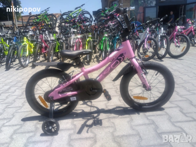 BYOX Алуминиев велосипед 16" SPECIAL розов, снимка 12 - Велосипеди - 53558869