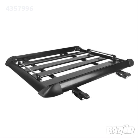 Багажник за покрив - 512, Три размера - Черен