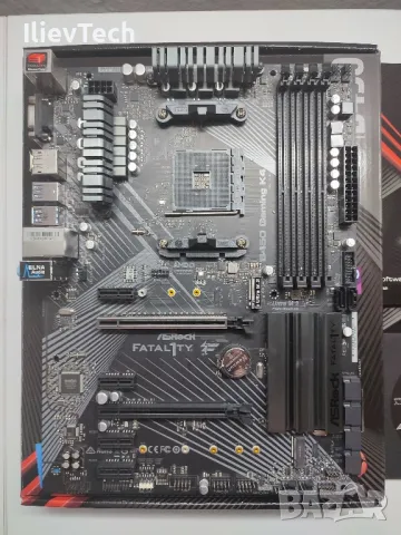 Дънна платка ASRock Fatal1ty B450 Gaming K4 AM4, снимка 2 - Дънни платки - 49184211