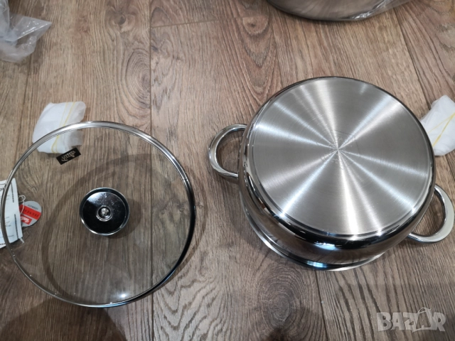 Комплект тенджери FISSLER -Germany, снимка 5 - Съдове за готвене - 51785647