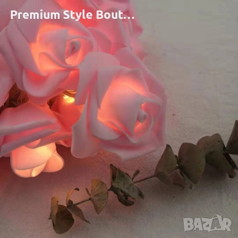 Декоративни интериорни LED лампички рози, снимка 4 - Декорация за дома - 53667022