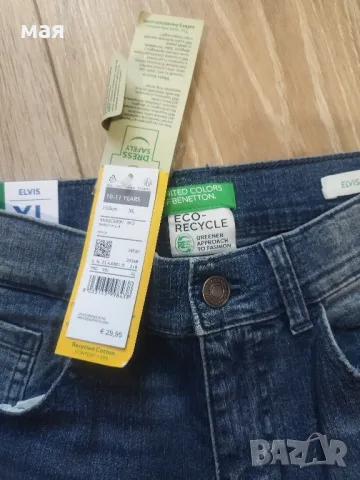 Beneton-xl детски, снимка 4 - Дънки - 50158323