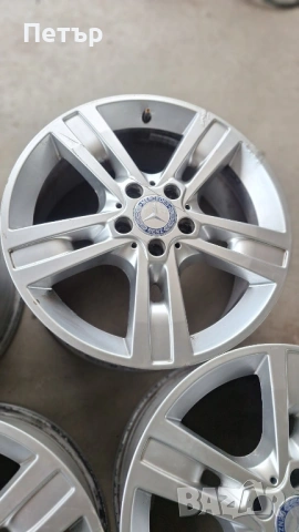 ОРИГИНАЛНИ АЛУМИНИЕВИ ДЖАНТИ МЕРЦЕДЕС МL / GLE /S -CLASS-5x112х66.6-18цола, снимка 2 - Гуми и джанти - 53987126