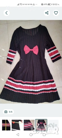 дамска кокетна рокля, снимка 6 - Рокли - 53100122